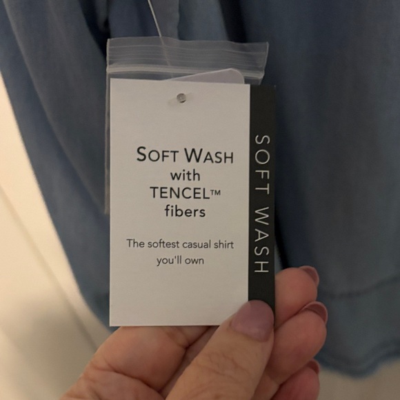 Westbound Light Blue Tunic Top - Picture 6 of 8